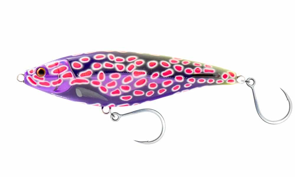 Nomad Madscad 115 — Nuclear Coral Trout — product photograph