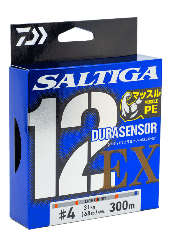 Daiwa Saltiga 12-Strand Braid (PE3 / 55lb) — product photograph