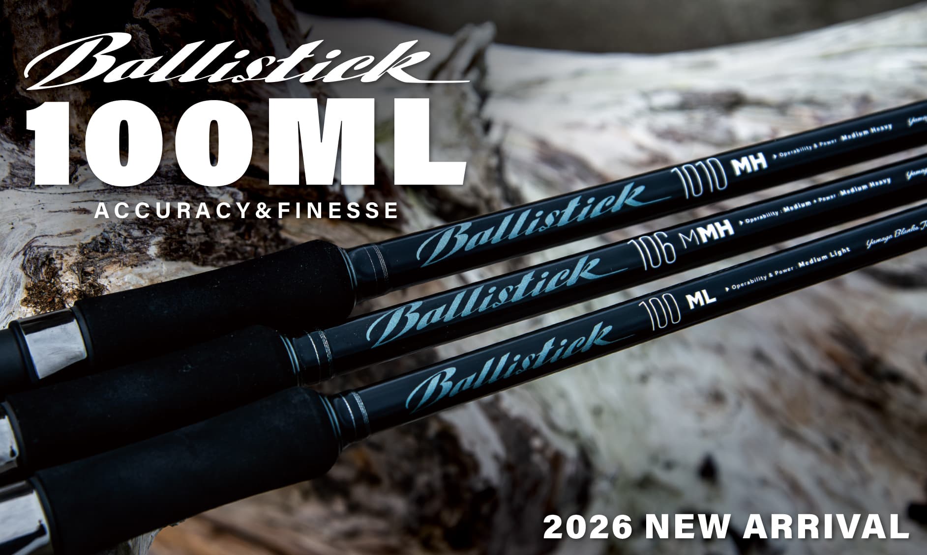 Yamaga Blanks New Ballistick 2025 — product photograph