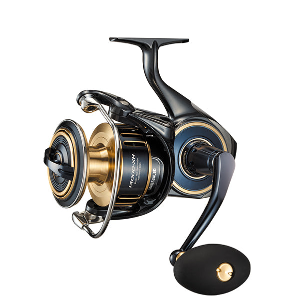 Daiwa 25 Saltiga 14000-XH with model marking